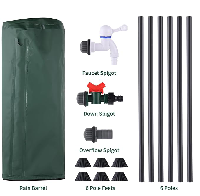 Wadah Air Darurat - dapat dilipat (53 gal/200 liter)