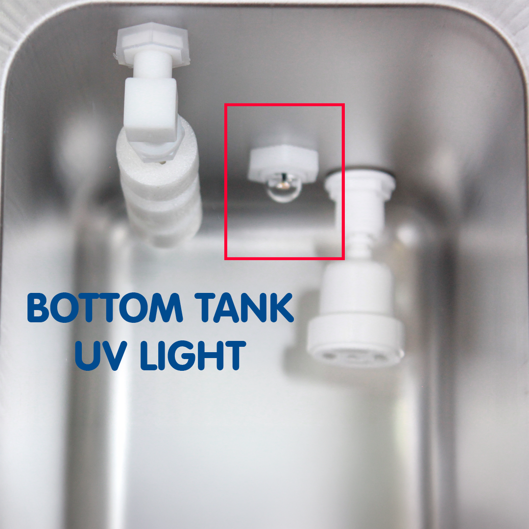 LED NUBE SS30 UV3-B (serbatoio inferiore) – Nessun ballast necessario (sostituire quando lampeggia sul display)
