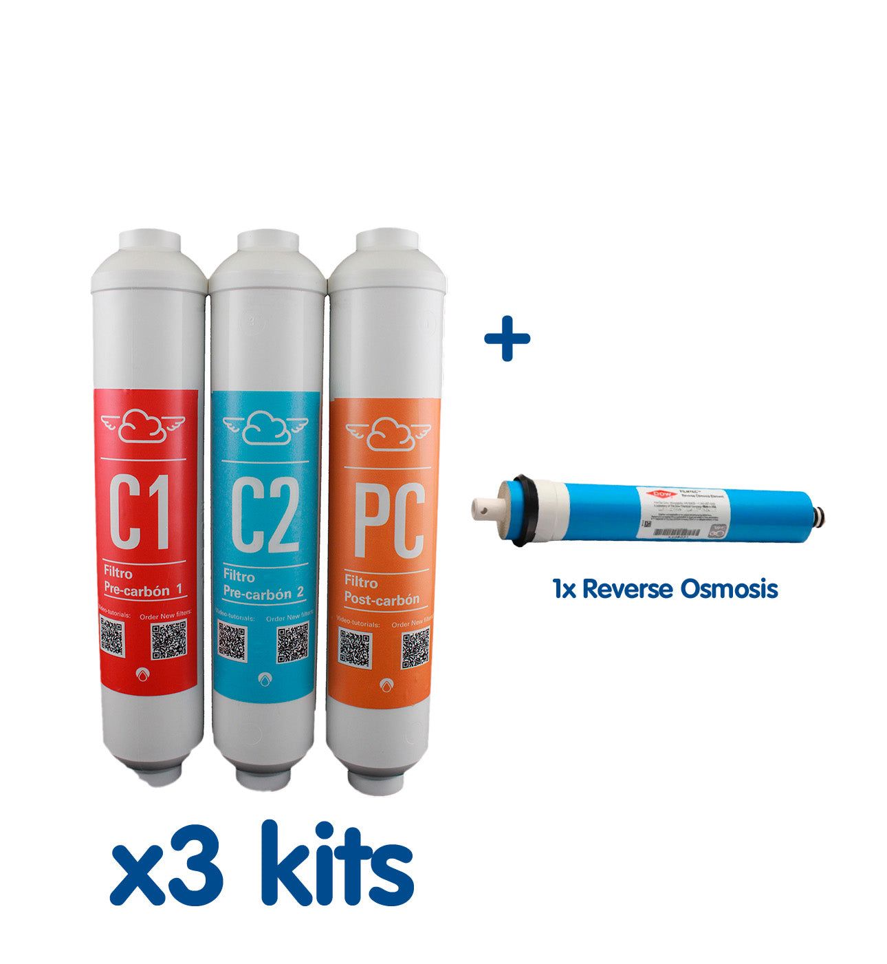 Nube Prepper Cartridge Kit – Water Security Essentials 3 years